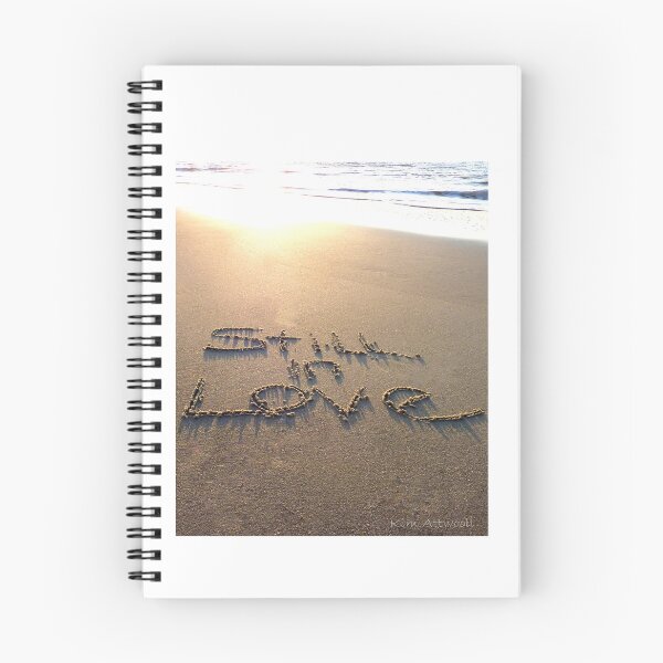 Item preview, Still in Love written in sand. designed and sold by aswoa.