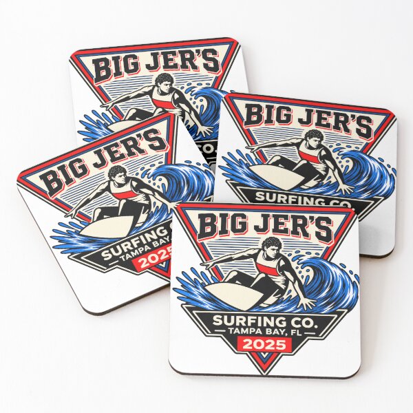 Item preview, Big Jer's Surfing Co. Triangle Logo 2025 - Tampa Bay, FL designed and sold by JBDesigns21.