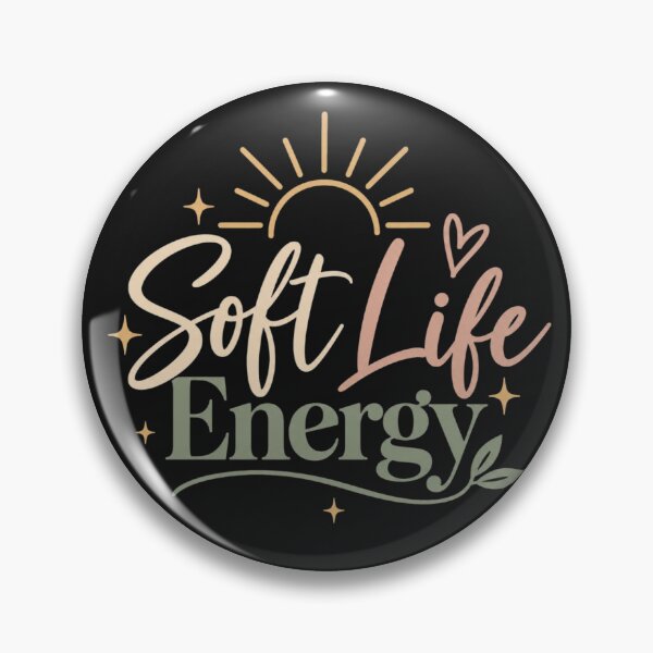Item preview, Soft Life Energy – Self Care, Wellness & Positive Mindset Quote Design designed and sold by Sanika arts .