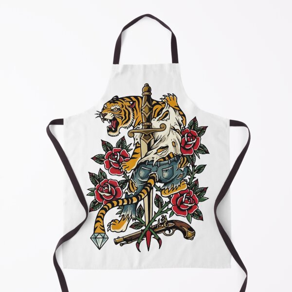 Item preview, Tiger — Classic Tattoo designed and sold by Innovartxt.