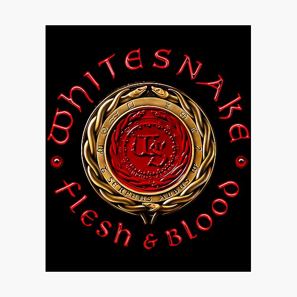 Item preview, Whitesnake Logo  designed and sold by Hilldesigner.