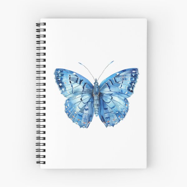 Item preview, Blue Butterfly | Elegant Nature Aesthetic Art designed and sold by Mandayartstudio.