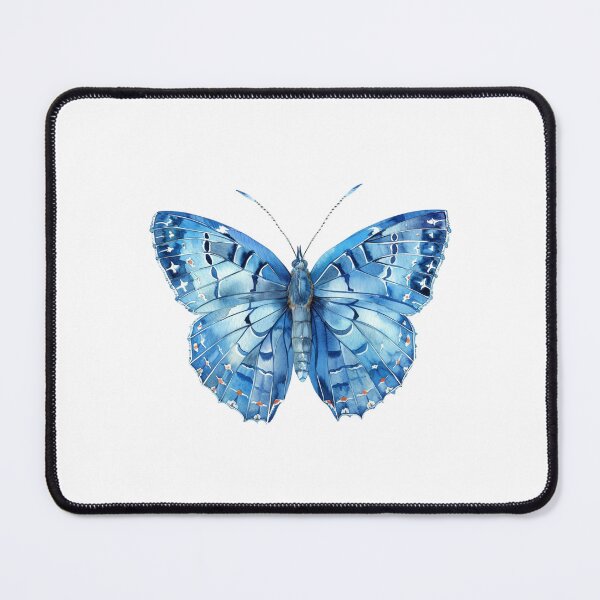 Item preview, Blue Butterfly | Elegant Nature Aesthetic Art designed and sold by Mandayartstudio.