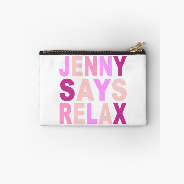 Item preview, Jenny Says Relax Pink designed and sold by Normbot2000.