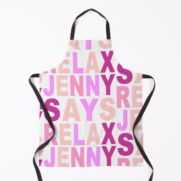 Item preview, Jenny Says Relax Pink designed and sold by Normbot2000.