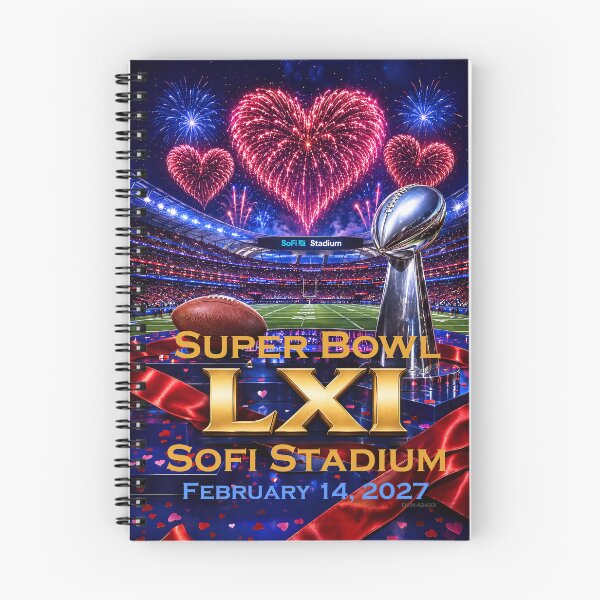 Item preview, Super Bowl LXI - Happy Valentine - Feb.14, 2027 - SoFi Stadium designed and sold by DBM Photo Art 1.