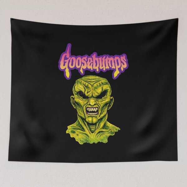Item preview, horror mask halloween goosebumps retro comics 90s tv series  designed and sold by Blck-Acid-Devil.