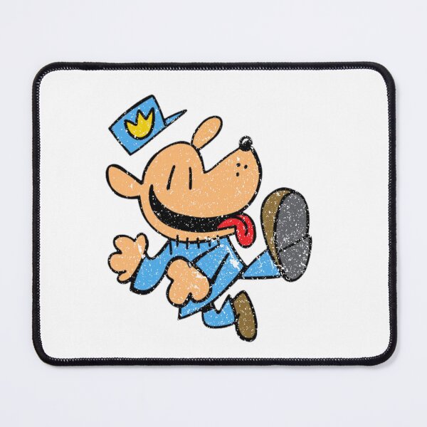 Item preview, Dogman Cartoon Kids Dog Man jumping Classic designed and sold by sherrillmoser.