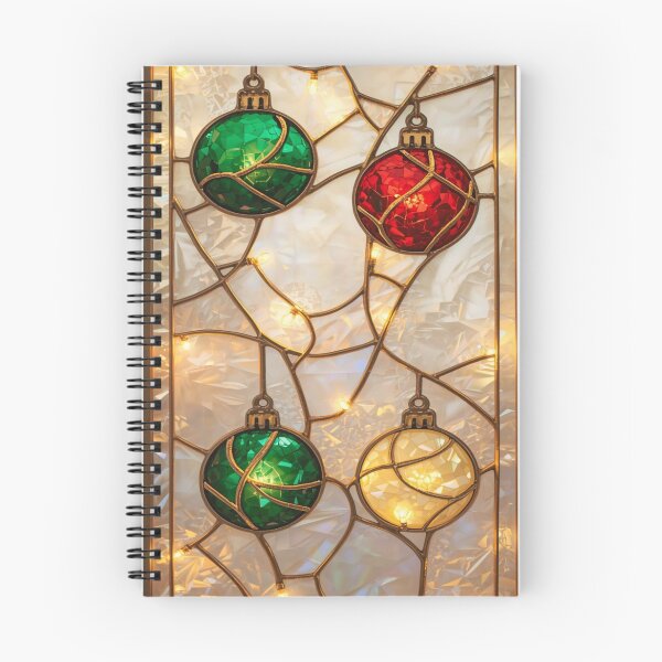 Item preview, Christmas Spheres in Stained Glass and Festive Lights designed and sold by BriSher.