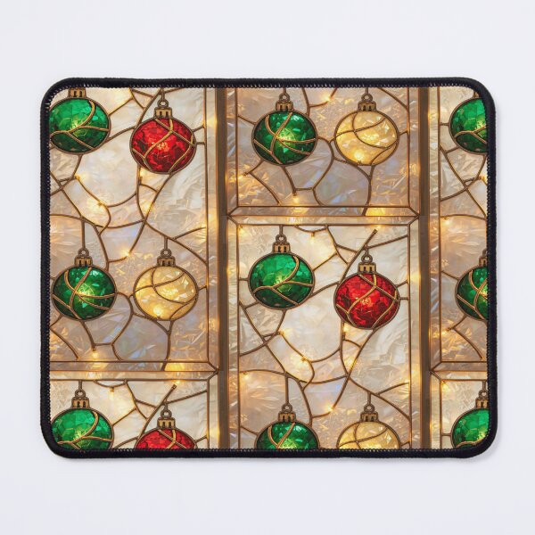 Item preview, Christmas Spheres in Stained Glass and Festive Lights designed and sold by BriSher.