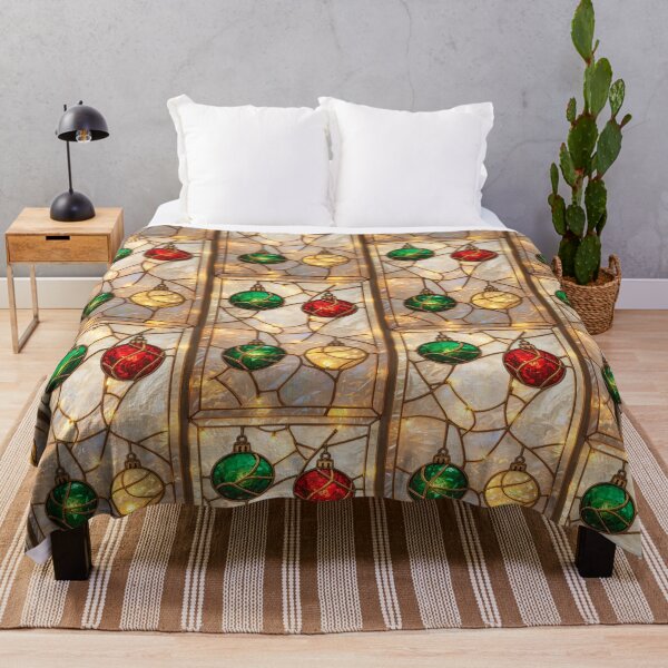 Item preview, Christmas Spheres in Stained Glass and Festive Lights designed and sold by BriSher.