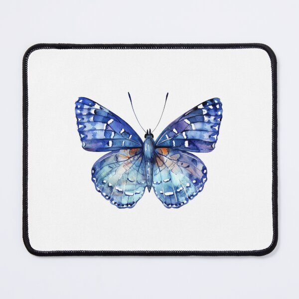Item preview, Blue Butterfly | Elegant Nature Aesthetic Art designed and sold by Mandayartstudio.
