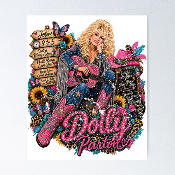 Item preview, Dolly Parton Vintage Nashville Country Music Essential  designed and sold by gotoworkea.