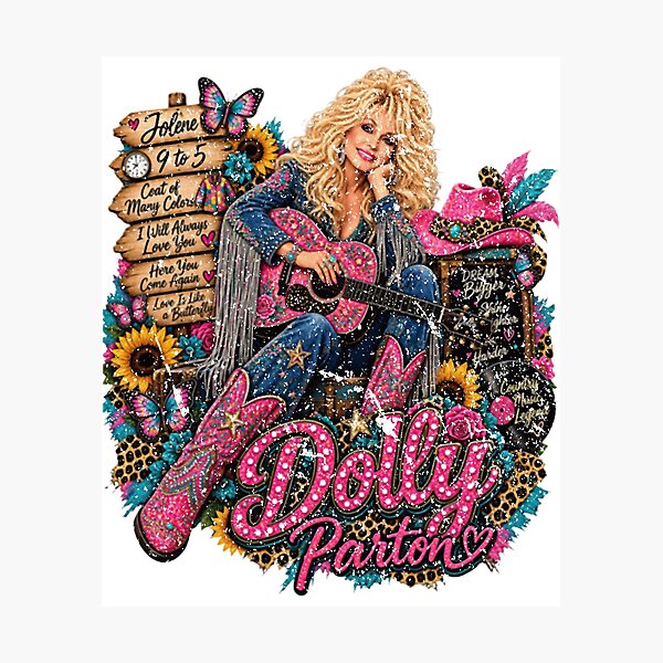 Item preview, Dolly Parton Vintage Nashville Country Music Essential  designed and sold by gotoworkea.