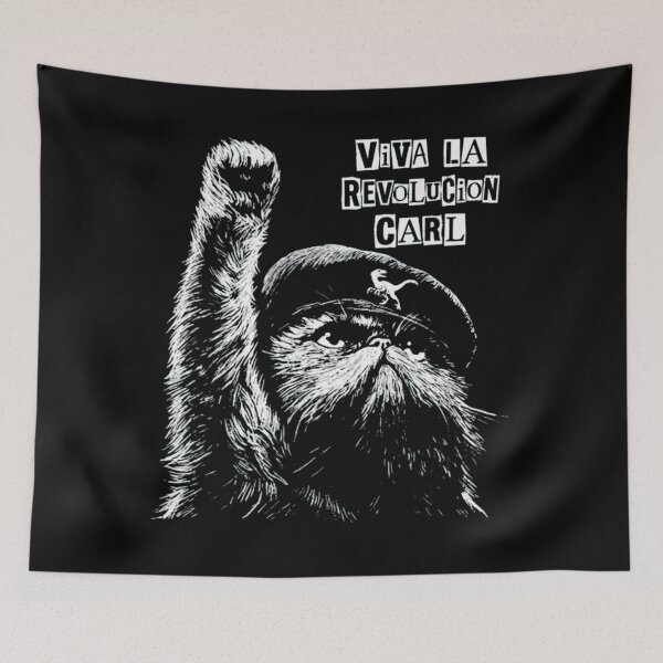 Item preview, Viva La Revolucion Carl Dungeon Crawler Carl Princess Donut Fan Art designed and sold by Huresamush.