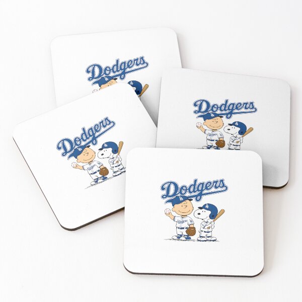 Item preview, Dodgers Charlie Brown Snoopy Baseball designed and sold by BloomPalette.