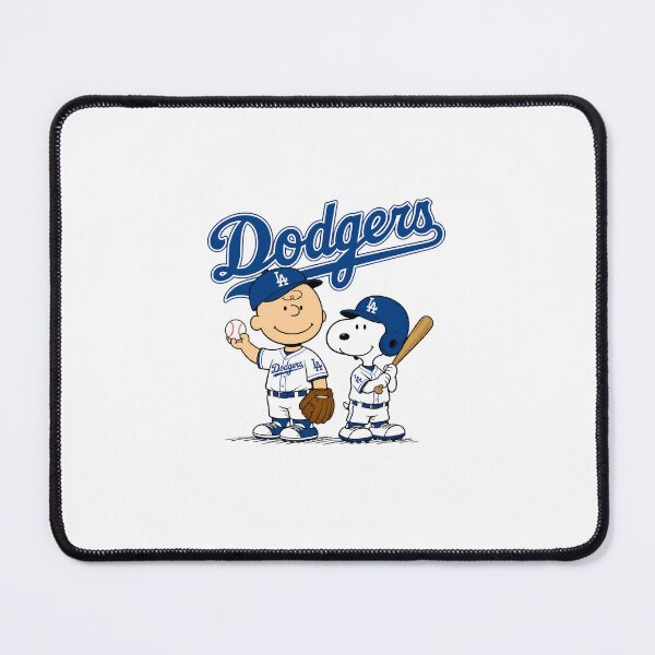 Item preview, Dodgers Charlie Brown Snoopy Baseball designed and sold by BloomPalette.