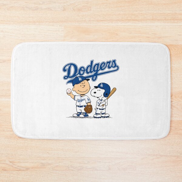 Item preview, Dodgers Charlie Brown Snoopy Baseball designed and sold by BloomPalette.