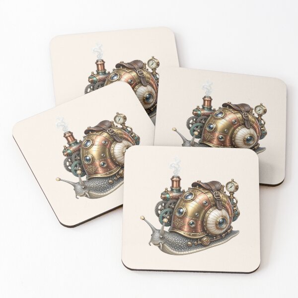 Item preview, Steampunk Snail – Vintage Mechanical Snail designed and sold by SweetLilith.