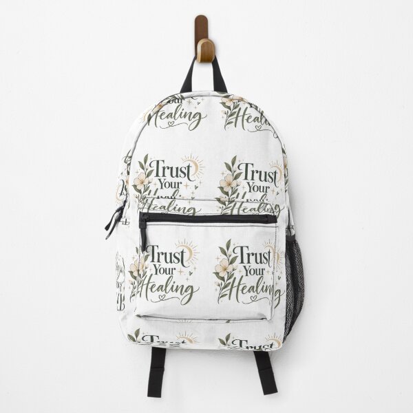 Item preview, Trust Your Healing – Inspirational Self Love & Mental Wellness Floral Quote Design designed and sold by Sanika arts .