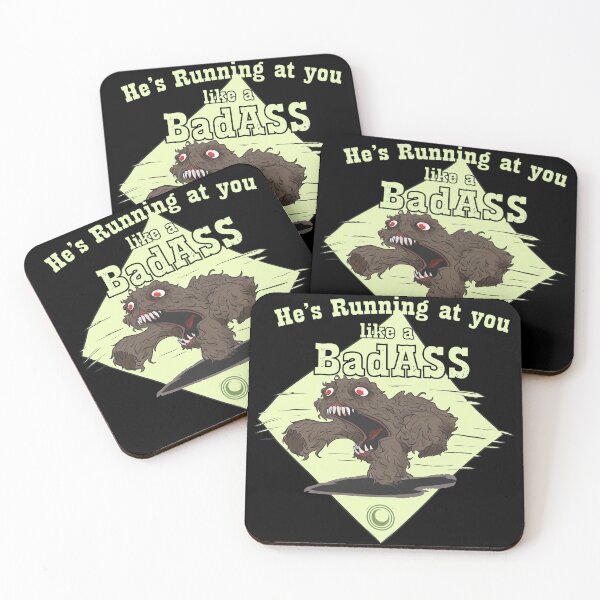 Item preview, Running Monster Bad Ass Gaming  designed and sold by MIKAYLAUENIO.