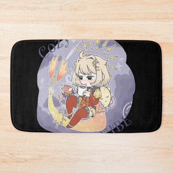 Item preview, Cozy Moonlight Coffee Chibi Art designed and sold by MIKAYLAUENIO.