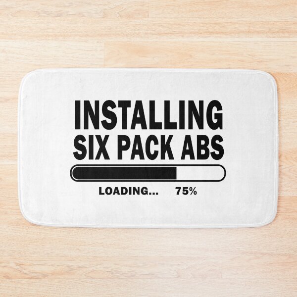 Item preview, Installing Six Pack Abs - T-shirt designed and sold by GeeklyShirts.