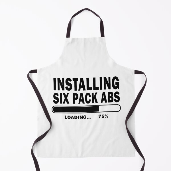 Item preview, Installing Six Pack Abs - T-shirt designed and sold by GeeklyShirts.