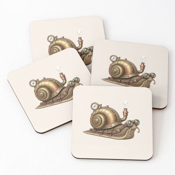 Item preview, Steampunk Snail – Vintage Mechanical Snail designed and sold by SweetLilith.