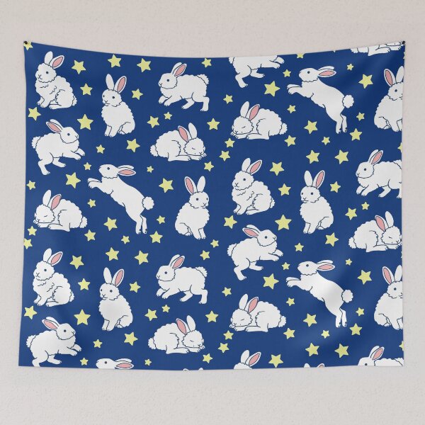 Item preview, Bunnies and Stars designed and sold by Wlaurence.