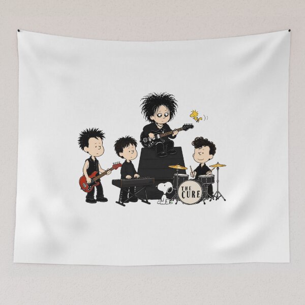 Item preview, Peanuts Band Playing The Cure designed and sold by BloomPalette.