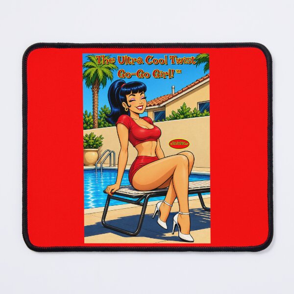 Item preview, The Ultra Cool Twist Go-Go Girl™ 2 designed and sold by DrAtomicThunder.