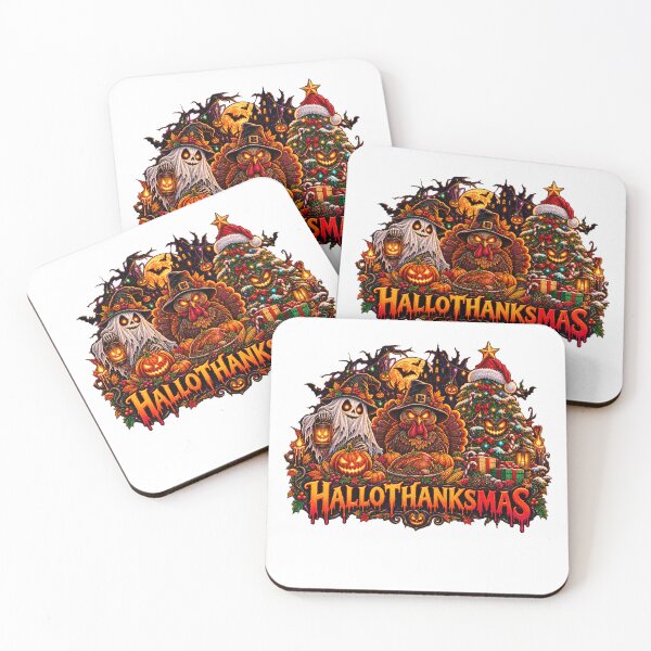 Item preview, Spooky Halloween Thanksgiving Christmas Gothic Holiday designed and sold by QuiteOrbit.