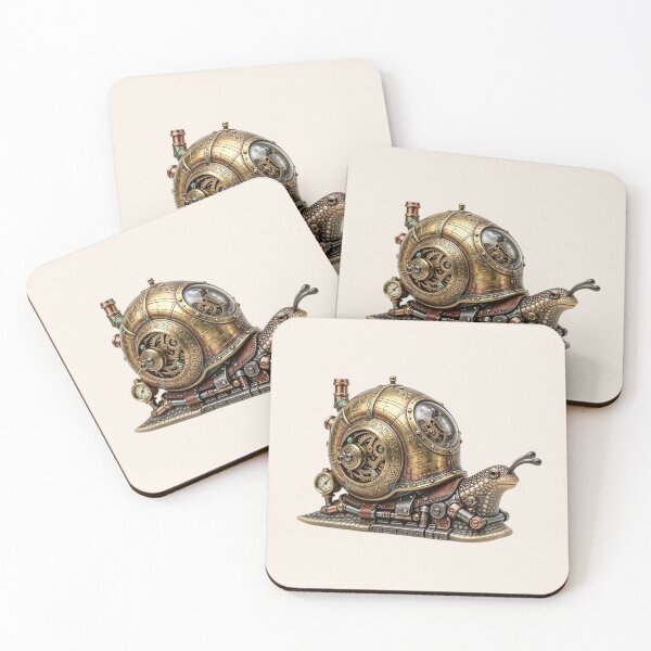 Item preview, Steampunk Snail – Vintage Mechanical Snail designed and sold by SweetLilith.