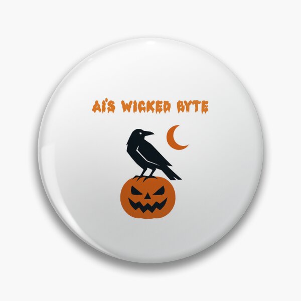 Artikelvorschau, AI's Wicked Byte Artificial Intelligence Halloween entworfen und verkauft von Dreamsartistry.
