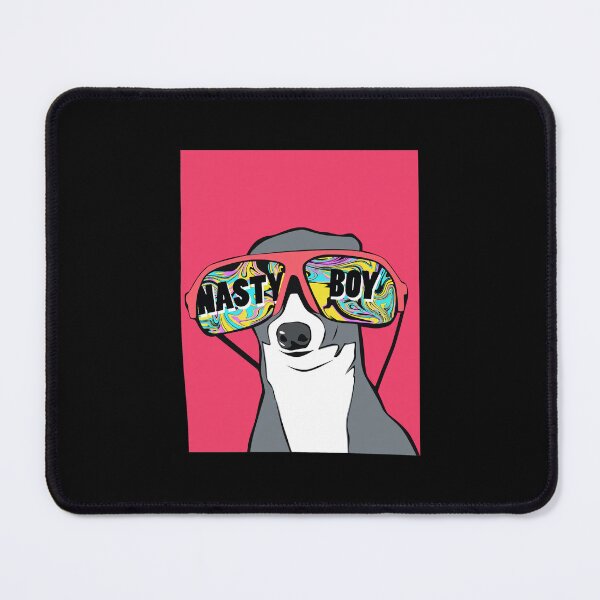 Item preview, Nasty Boy Italian Greyhound Pop Art designed and sold by MIKAYLAUENIO.