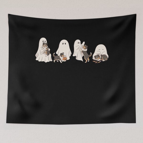 Item preview, Collie Halloween Boo Pumpkin Dog Lover designed and sold by dian-rody-crest.