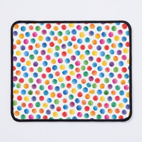 Item preview, Colorful Watercolor Polka Dot Seamless Pattern designed and sold by zenjiinspired.