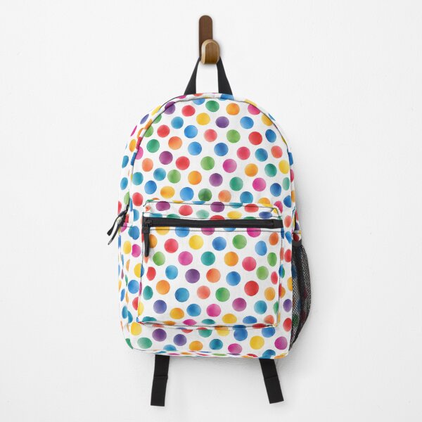 Item preview, Colorful Watercolor Polka Dot Seamless Pattern designed and sold by zenjiinspired.