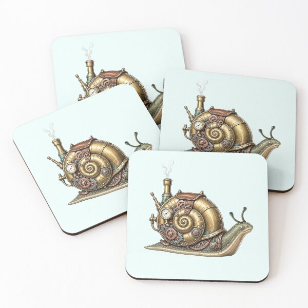 Item preview, Steampunk Snail – Vintage Mechanical Snail designed and sold by SweetLilith.