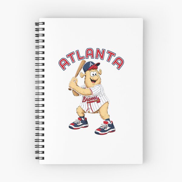 Item preview, Atlanta Baseball Mascot Batting designed and sold by BloomPalette.