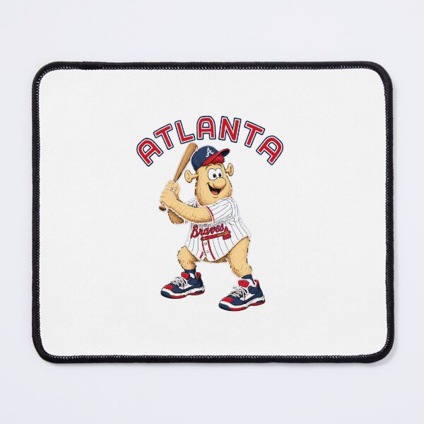 Item preview, Atlanta Baseball Mascot Batting designed and sold by BloomPalette.