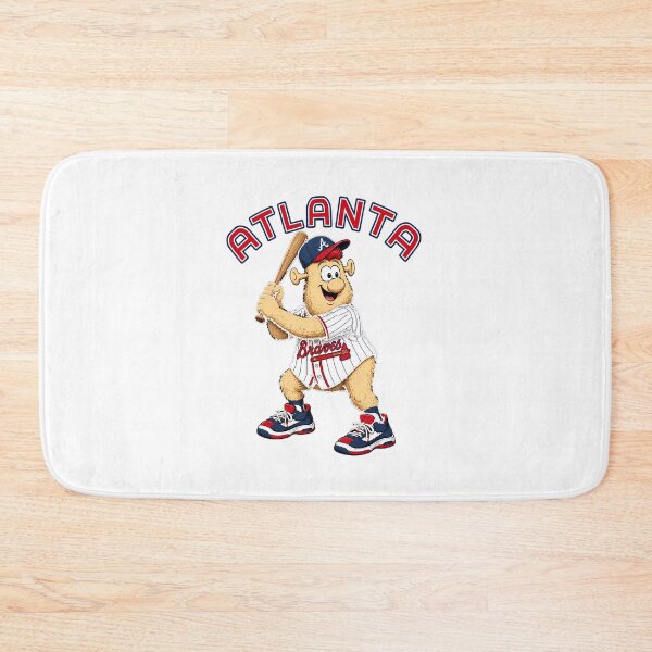 Item preview, Atlanta Baseball Mascot Batting designed and sold by BloomPalette.