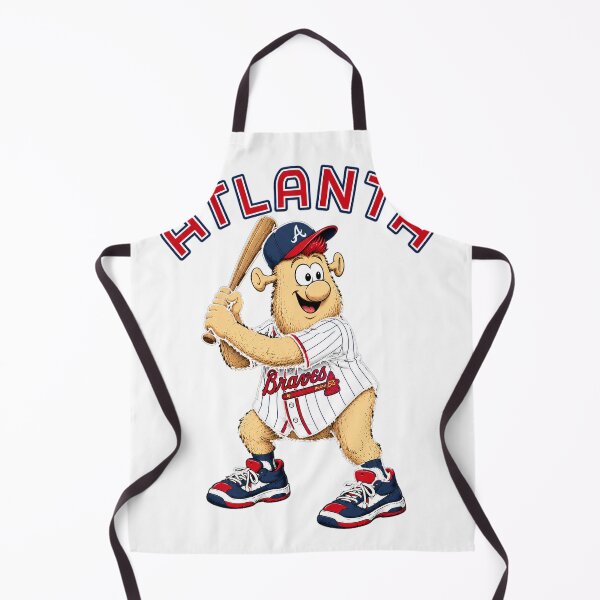Item preview, Atlanta Baseball Mascot Batting designed and sold by BloomPalette.