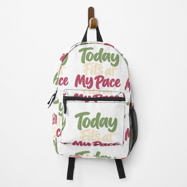 Item preview, Today Fits at My Pace Friendly Brush Lettering designed and sold by Bikivuno.