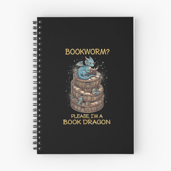 Item preview, Bookworm Please I'm a Book Dragon Cute Fantasy Reader Quote designed and sold by Ostericaimusa.