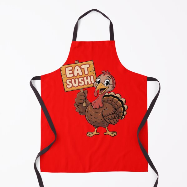 Item preview, Eat Sushi Not Turkey designed and sold by PlanetMarker.