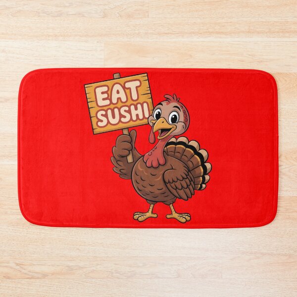 Item preview, Eat Sushi Not Turkey designed and sold by PlanetMarker.