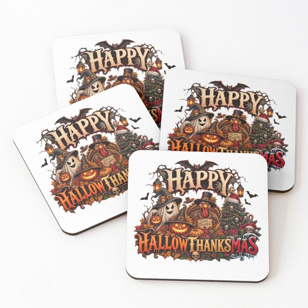 Item preview, Happy Hallothanksmas designed and sold by QuiteOrbit.