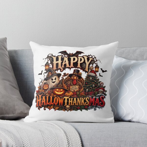 Item preview, Happy Hallothanksmas designed and sold by QuiteOrbit.